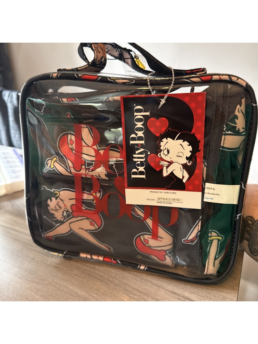 Betty Boop Four Piece Bag Set